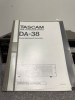 Tascam DA-38 Digital Multitrack Recorder - 8 Tracks, Timecode Support - Very Good w/ Manuals - Image 12