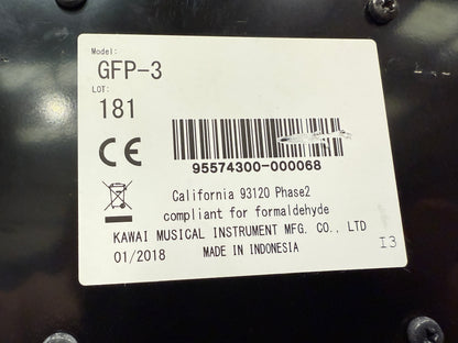 Kawai GFP-3 Triple Pedal Keyboard Unit
