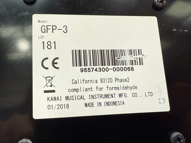 Kawai GFP-3 Triple Pedal Keyboard Unit - Image 6