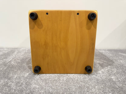 Gear4Music (G4M) Drum Box / Cajon - Teak with Travel Case