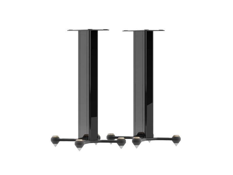 Monitor Audio Studio 89 Black Stands - High-Quality Audio Stands - New w/ Original Box - Image 1