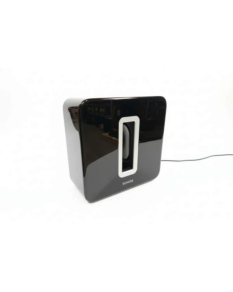 Sonos Sub Black Subwoofer - Deep Bass - Excellent w/ Original Box & Power Cable - Image 1