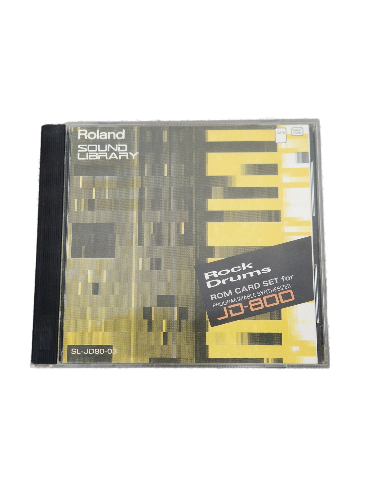 Roland rock drums ROM card SL-JD80-03 - Expansive Sound Library, Easy Integration - Excellent w/ Original case