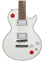 Palace Custom Buckethead Signature Alpine White LP Style Electric Guitar - Signature Design - Very Good - Image 1