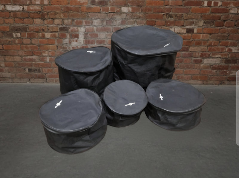 Gretsch Catalina 20” 4 Piece Drum Kit (BY REMO) - Compact Design - Excellent w/ Soft Case for each drum - Image 19