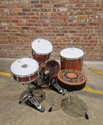 Gretsch Catalina 20” 4 Piece Drum Kit (BY REMO) - Compact Design - Excellent w/ Soft Case for each drum - Image 1