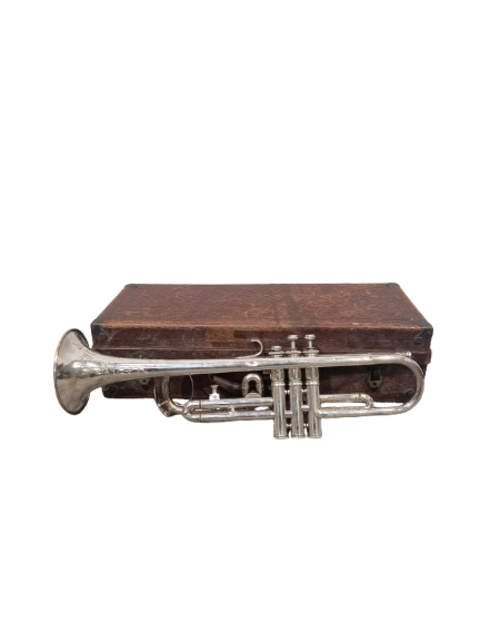 Besson & CO Class A Trumpet - Brass Finish - Spares or Repair