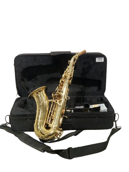 Rosetti Series 7 Curved Soprano Saxophone 89CSP7L - Smooth Tone Performance - Excellent w/ Hard Case & Accessories For saxophone