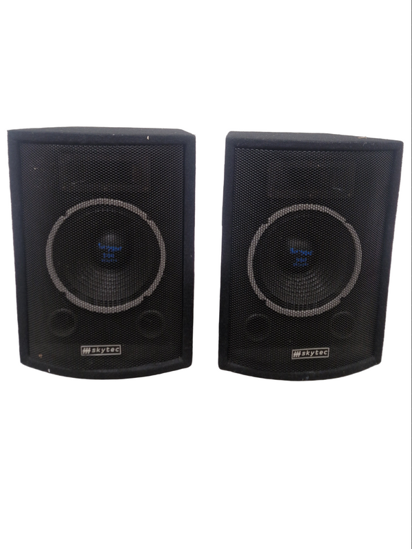 Skytec 200 Watt Speakers Pair - Passive Speakers, 2-Way System - Excellent