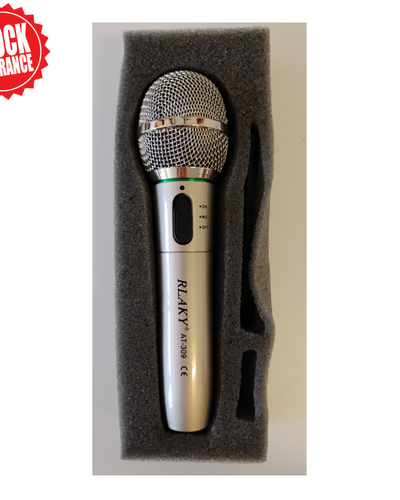 Rlaky AT-309 Wired / Wireless Microphone + Wireless Receiver w/ Original Box