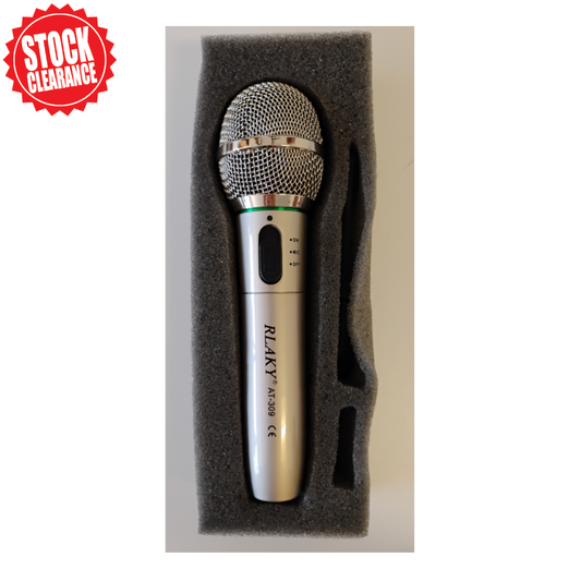 Rlaky AT-309 Wired / Wireless Microphone + Wireless Receiver w/ Original Box