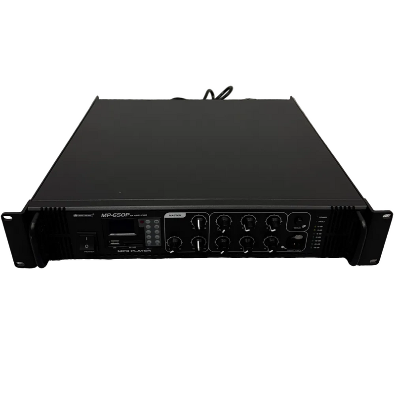 Omnitronic Mp-650p Mixer - 6 Channels, USB Interface - Excellent w/ Manuals & Remote Control - Image 1