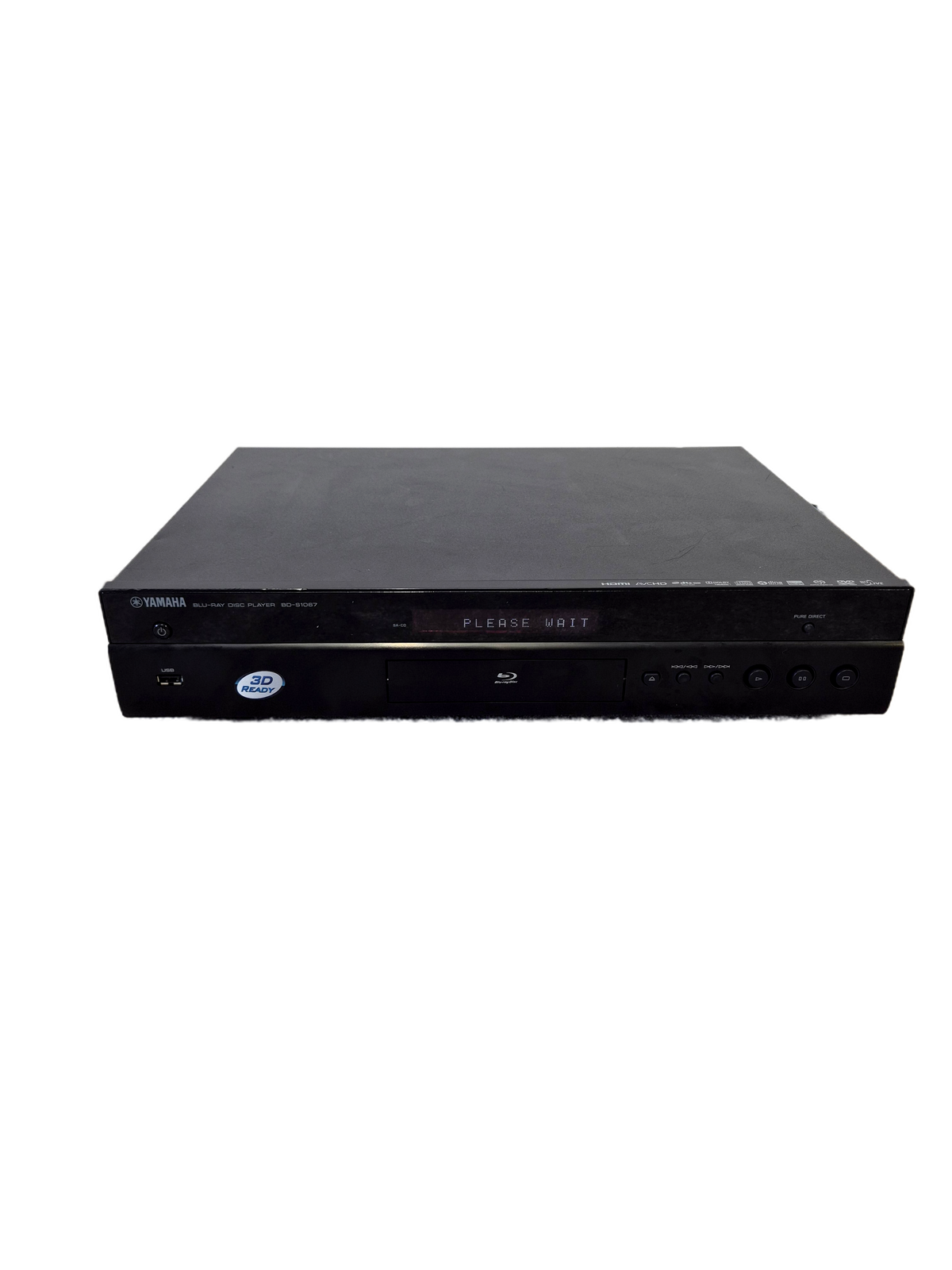 Yamaha BD-S1067 Blu-Ray Player – Full HD 1080p, HDMI (Spares or Repair)