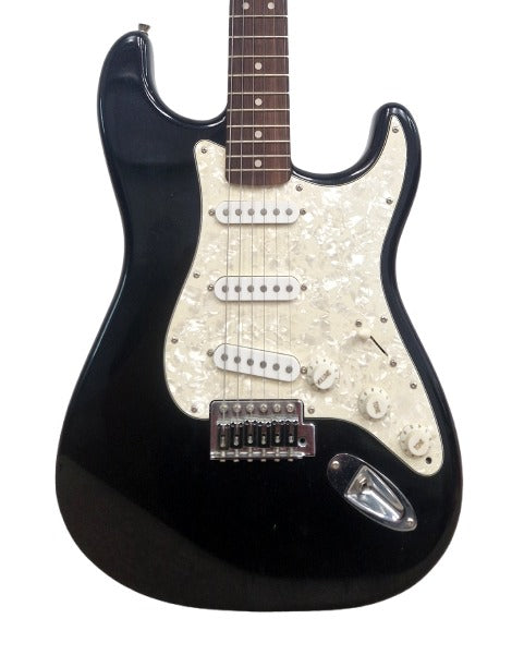Fender Starcaster - Electric Guitars - Black - Excellent w/ Soft Case