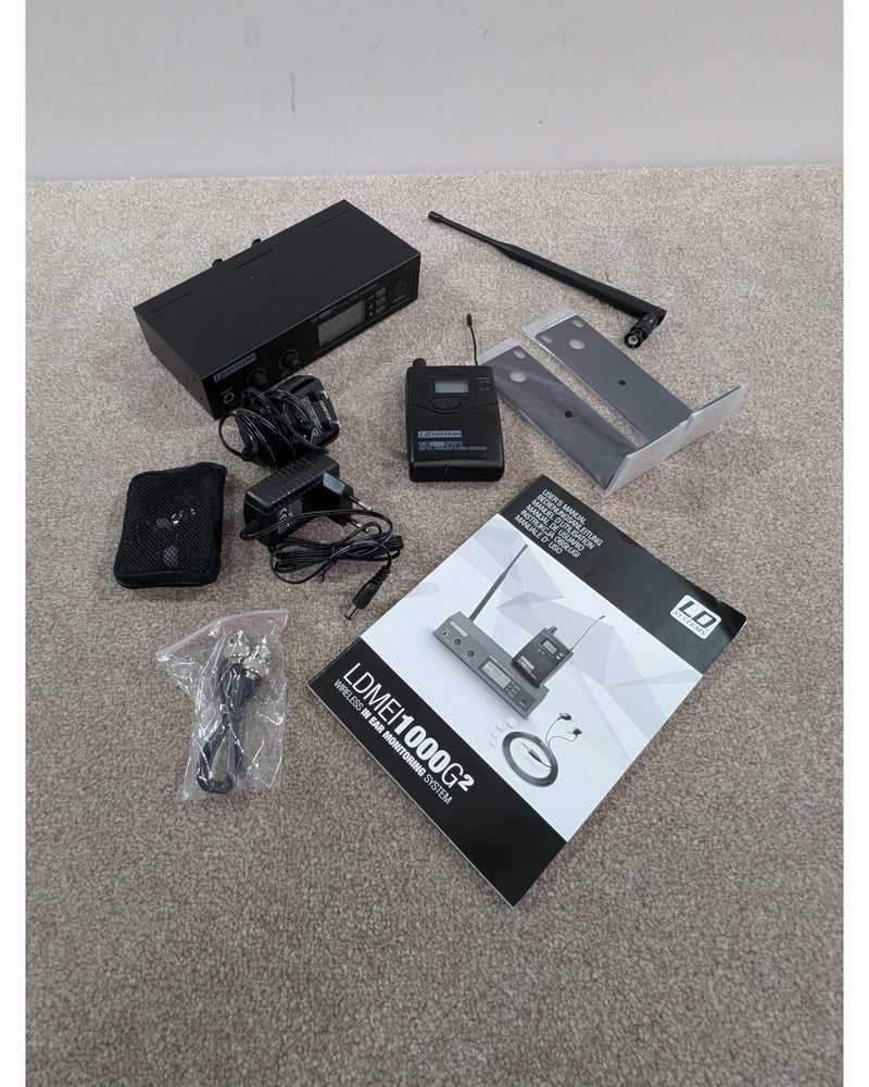 LD MEI1000G2 - Wireless System - Black - Very Good w/ Original Box, Manuals, Power Supply - image 12