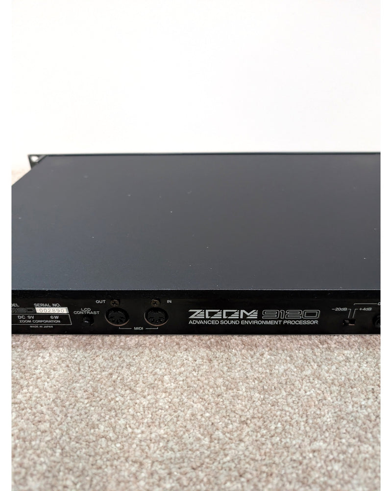 Zoom 9120 - Rack Effects - Black - Very Good w/ Power Supply - image 5