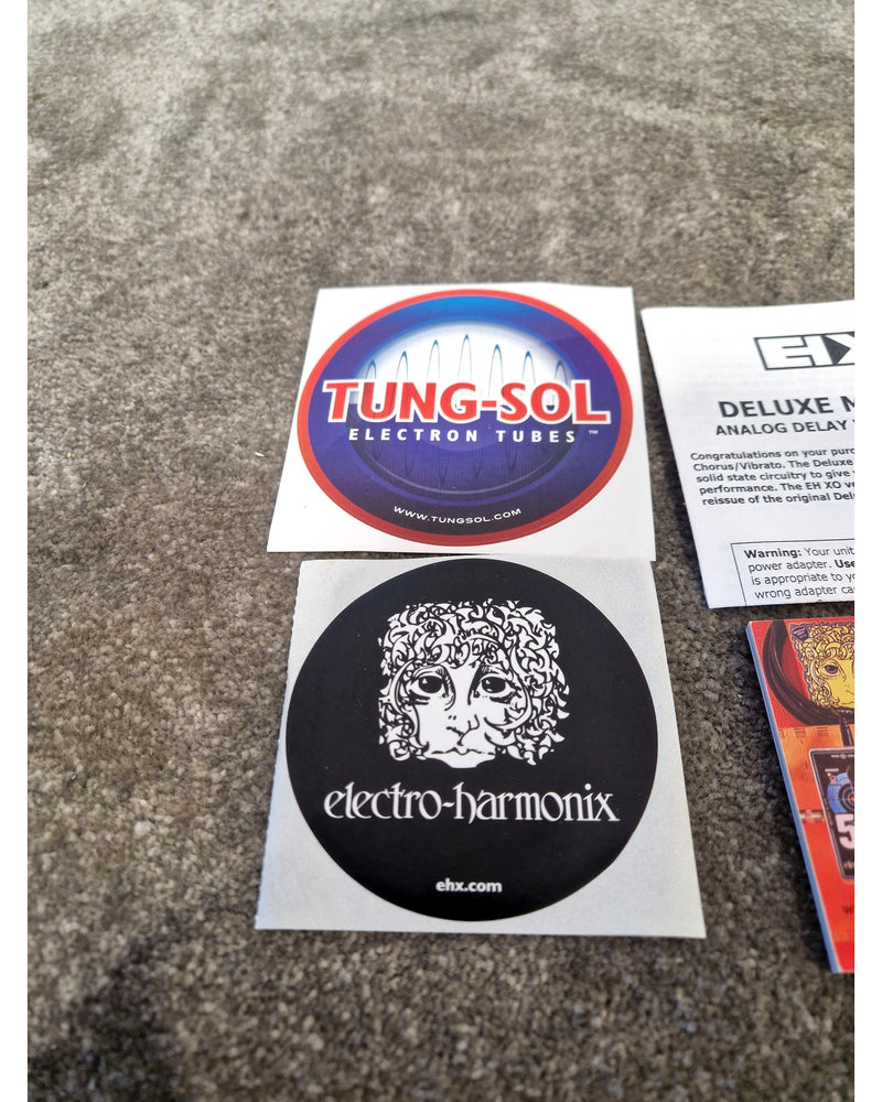 Electro-Harmonix Deluxe Memory Man (UK 230V) - Effects Pedal - Silver - Excellent w/ Original Box - Image 13