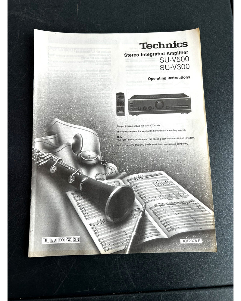 Technics SU-V500 - Hi-Fi Amplifiers - Good w/ remote_control - Image 12
