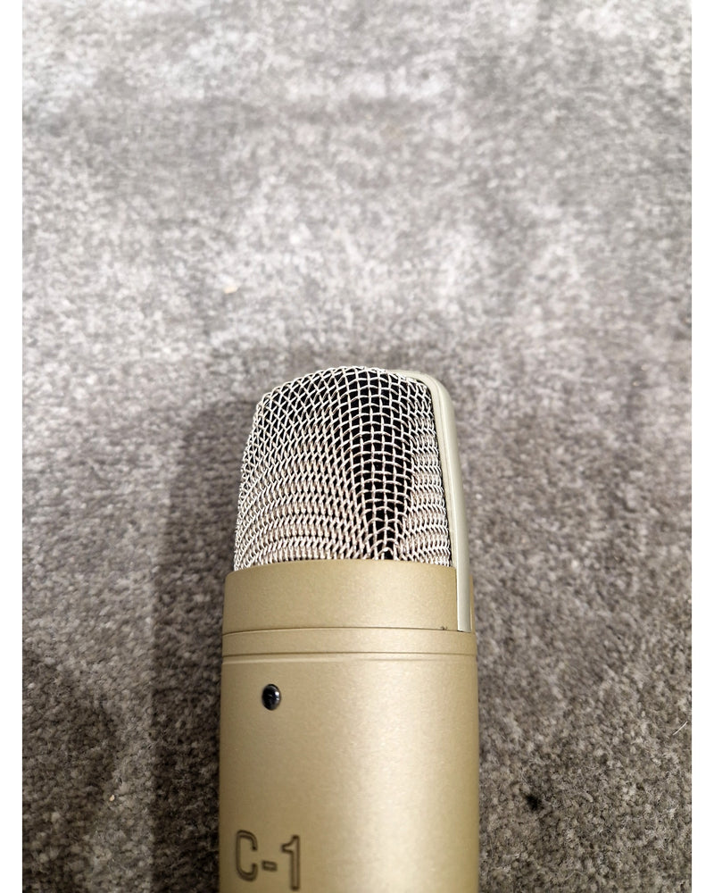 Behringer C-1 - Studio Condenser Microphone - Excellent w/ Hard Case, Original Box & Manuals - Image 6