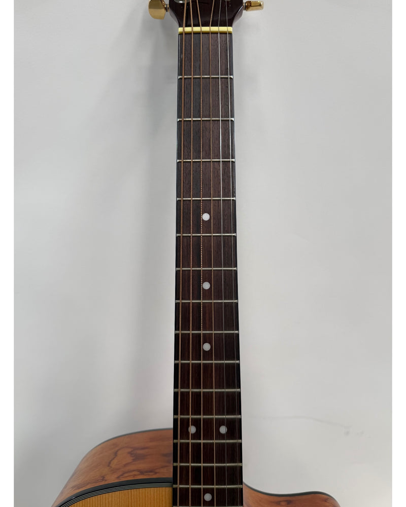 Fender CD-220SCE Bubinga - Acoustic Guitar - Natural - Like New w/ Hard Case - image 3