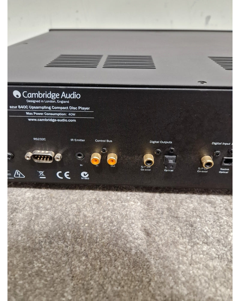 Cambridge Audio Azur 840C CD Player - Black CD Player - Spares or Repair - Image 3