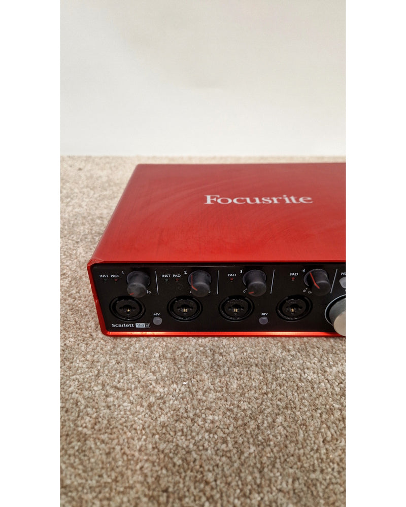Focusrite Scarlett 18i8 2nd Gen - Audio Interface - Red - Good w/ Power Supply - image 3