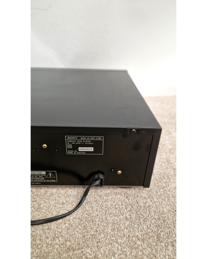Sony CDP-C365 - CD Player - Good - image 9