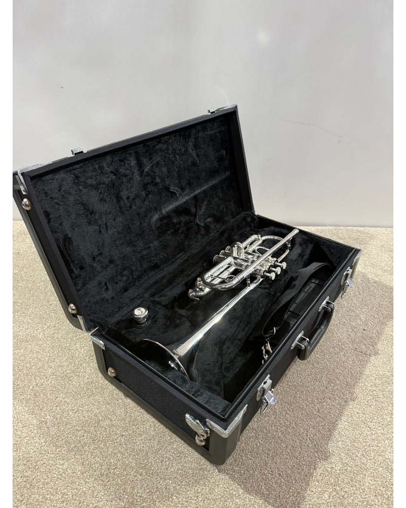 John JP152 - Trumpets & Cornets - Silver - Excellent w/ Hard Case - image 12