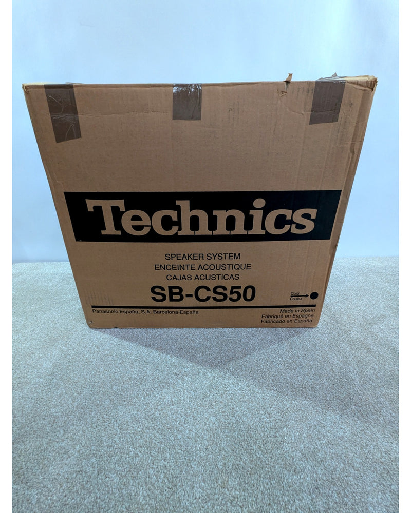 Technics SB-CS50 - Hi-Fi Speaker - Black - Very Good w/ Original Box & Manuals - image 8