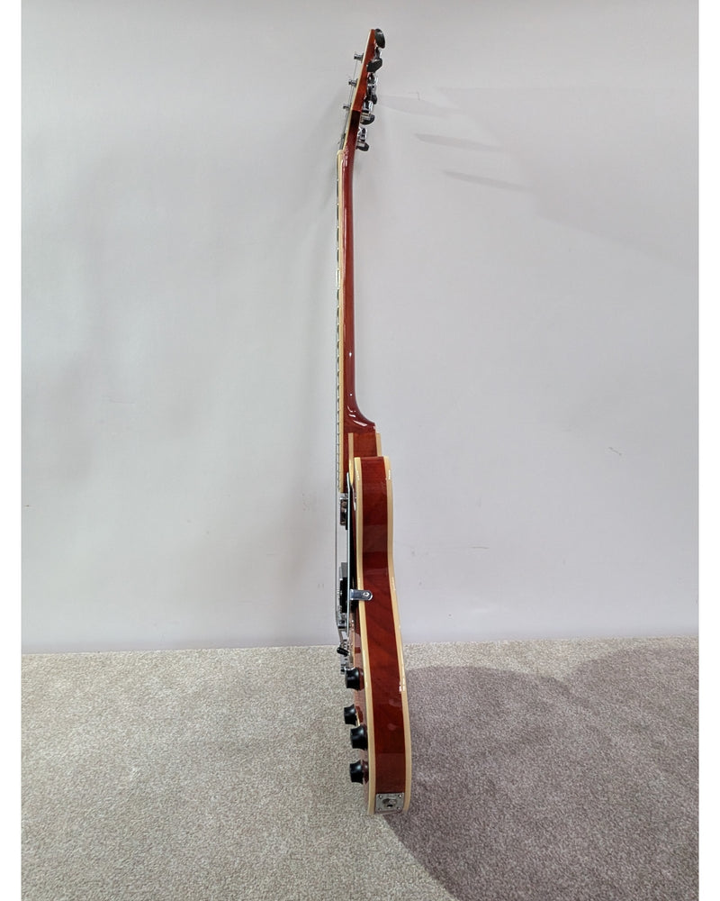 Comins GCS-1 - Electric Guitar - Cherry Sunburst - Very Good w/ Hard Case - image 14