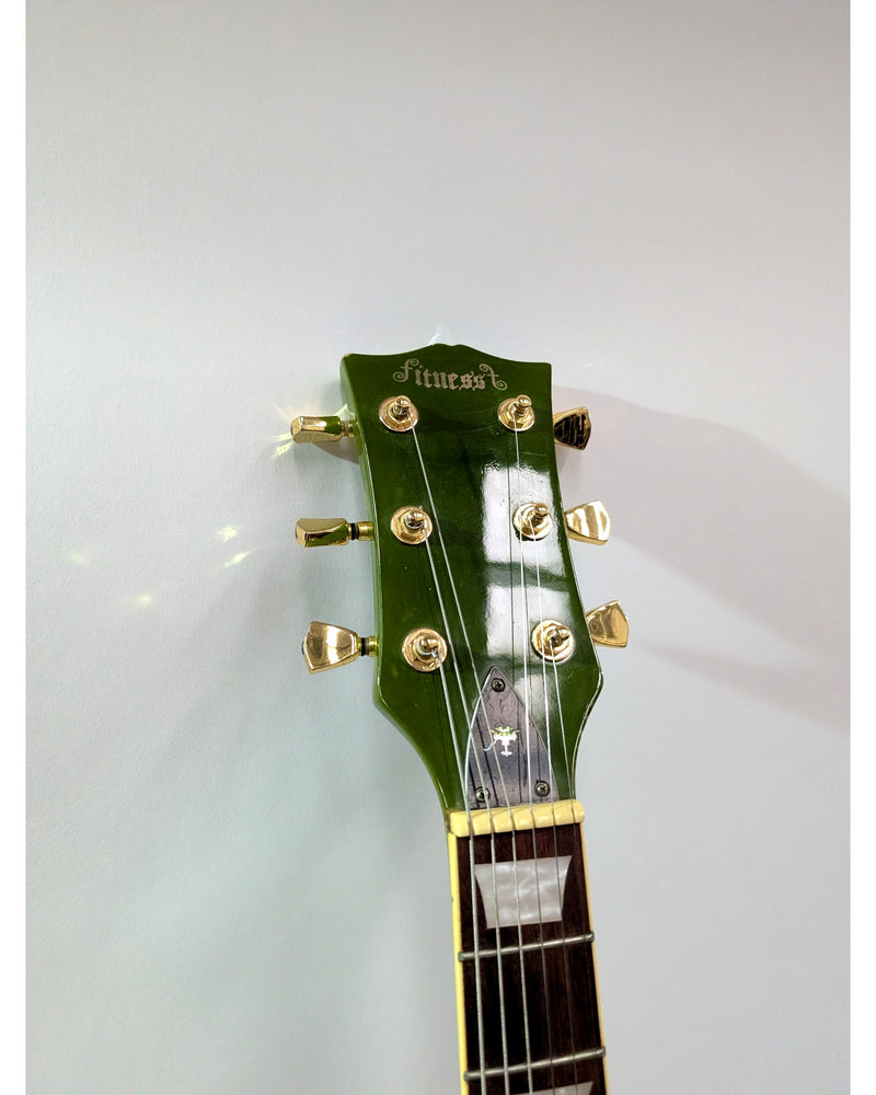 Fitness Les Paul - Electric Guitar - Green - Excellent - image 7