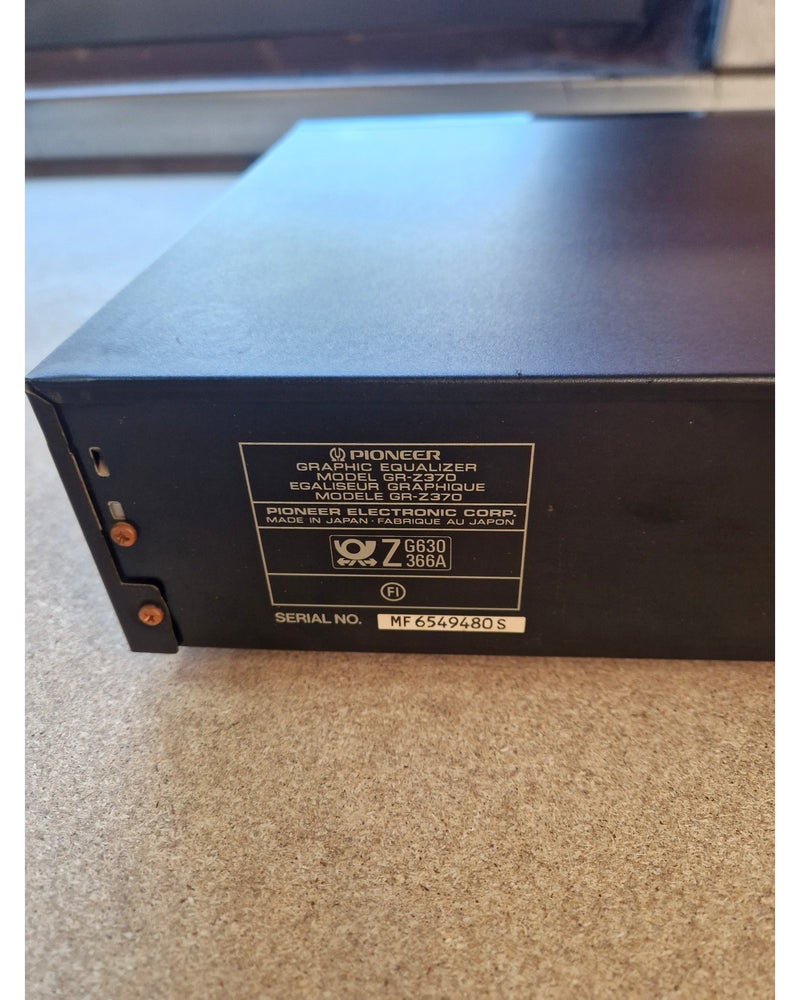 Pioneer GR-Z370 - Equalisers - Very Good - Image 2