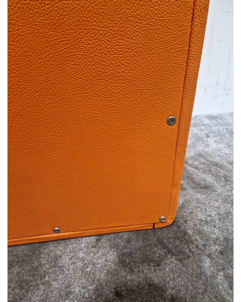 Marshall Bass Series 800 1513 4X10 Bass Cabinet - Rare Orange Tolex Edition Bass Cabinet - Rare Edition - Good - Image 4