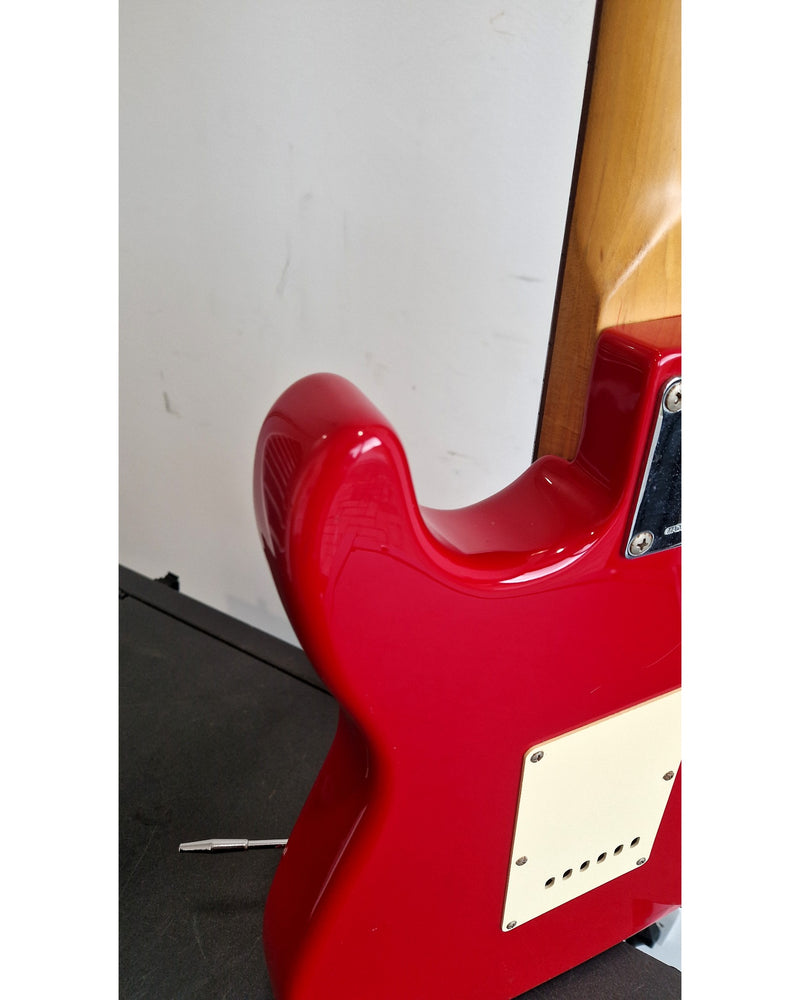 Squire Stratocaster 1995 - Red - Made IN China Electric Guitar - Classic Design - Good w/ Soft Case - Image 14