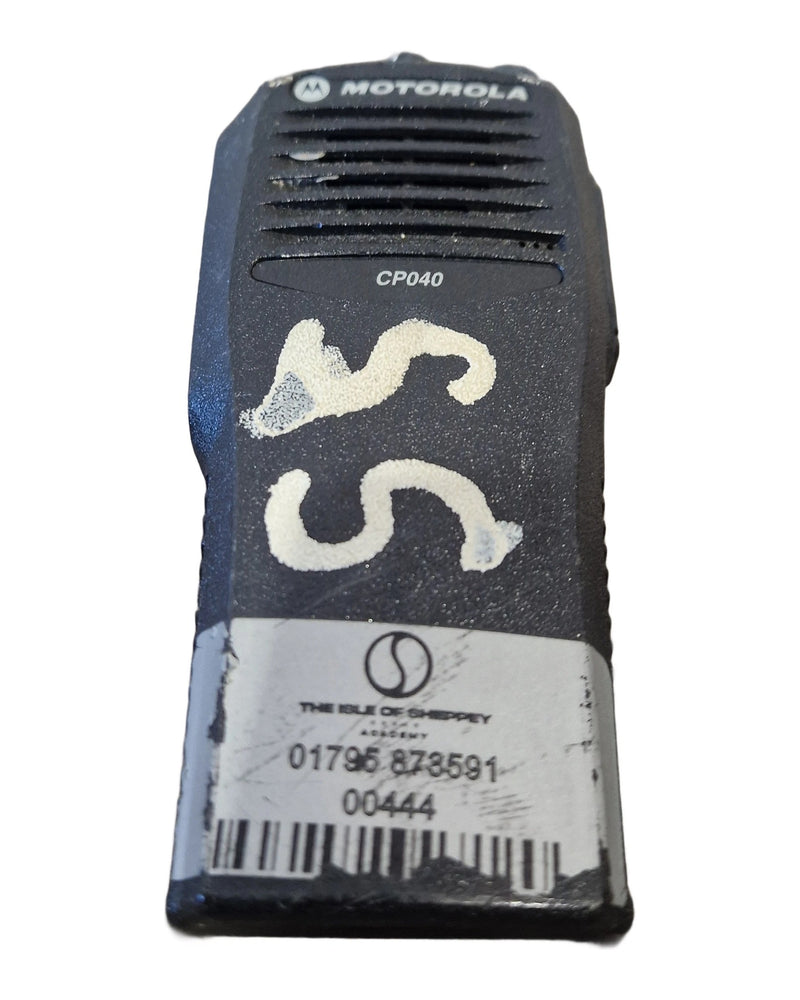 Motorola Cp040 Radio No Battery - Black - Radio - Fair - image 1