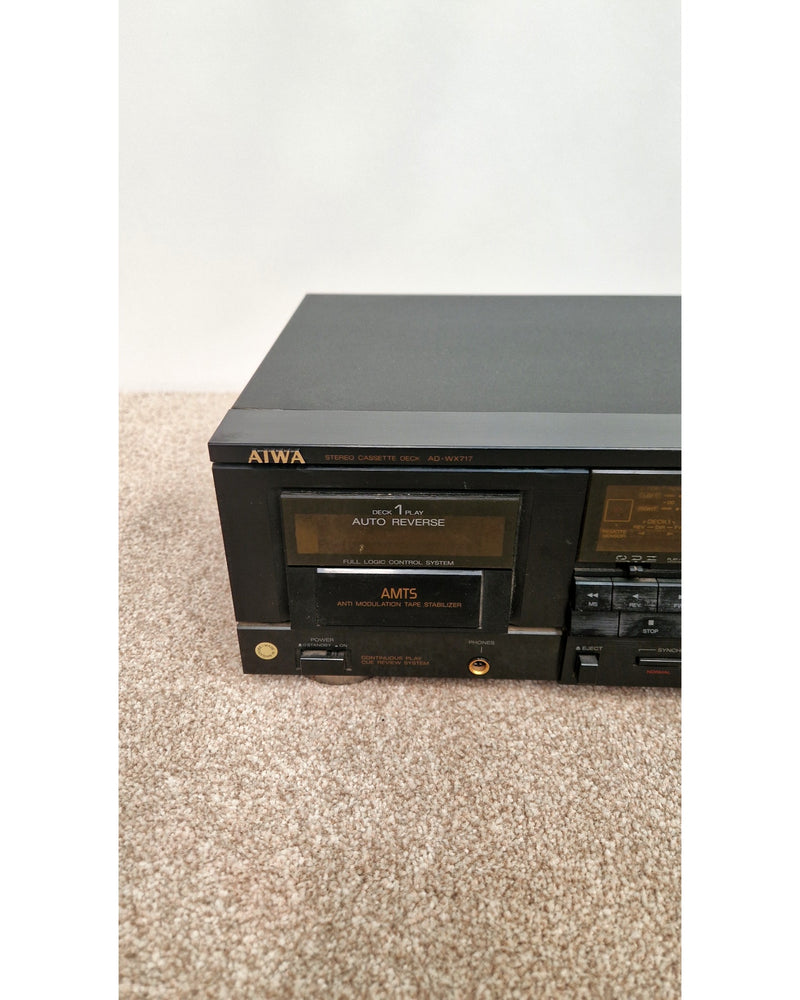 Aiwa AD-WX717 - Cassette Deck - Good - image 3