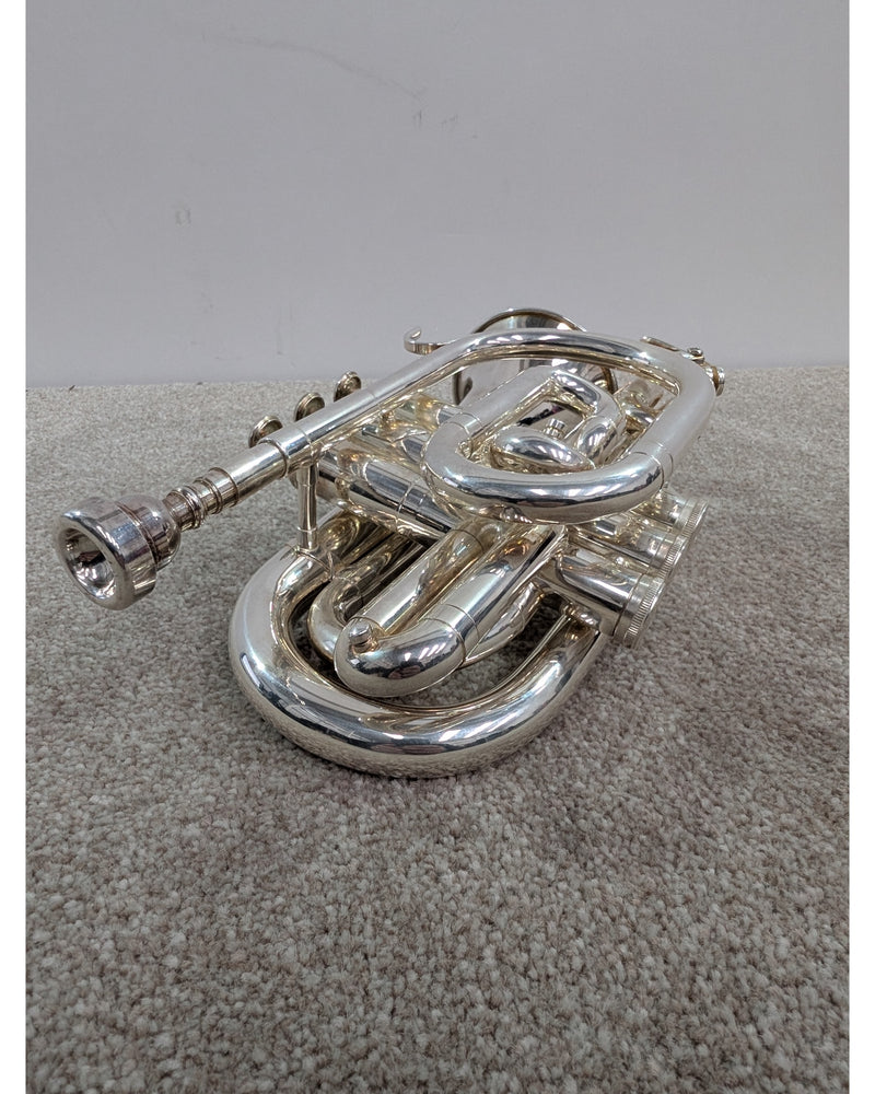 Weril Pocket Trumpet Bb - Trumpets & Cornets - Good w/ Manuals & Hard Case - image 6