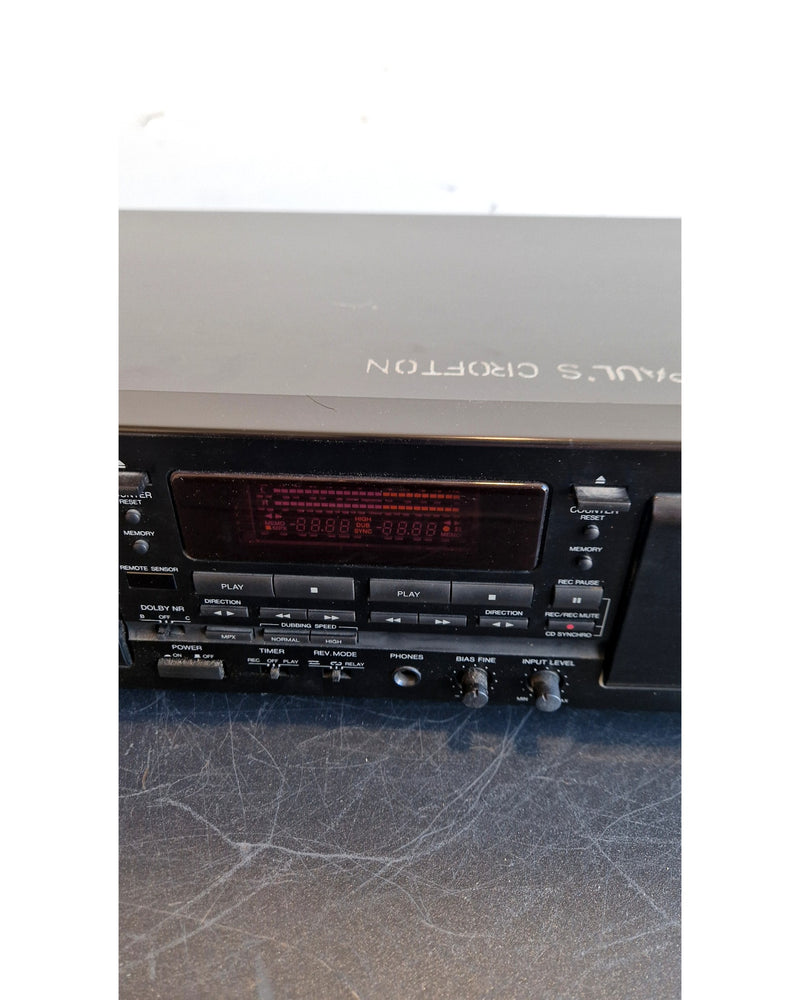 Denon DRW-580 - Cassette Deck - Fair - Image 3