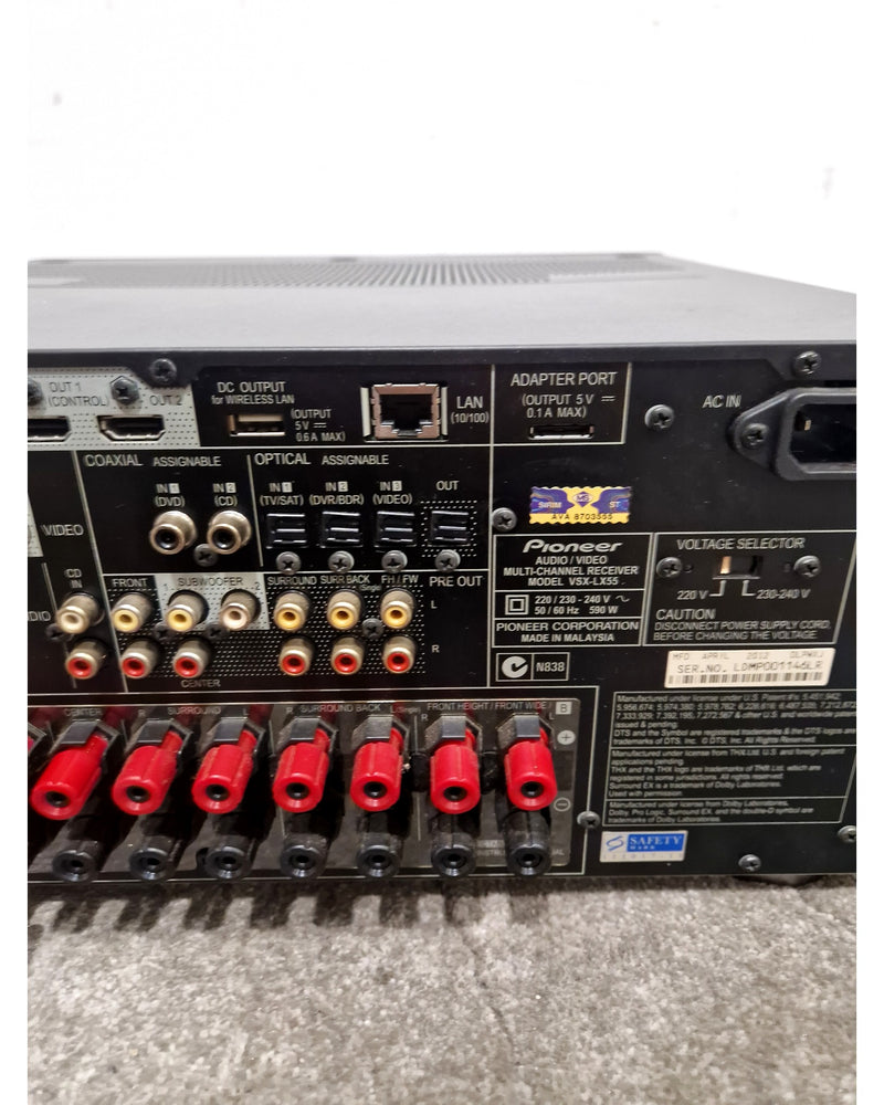 Pioneer VSX-LX55 Receiver - 7.2 Channel - Good - Image 6