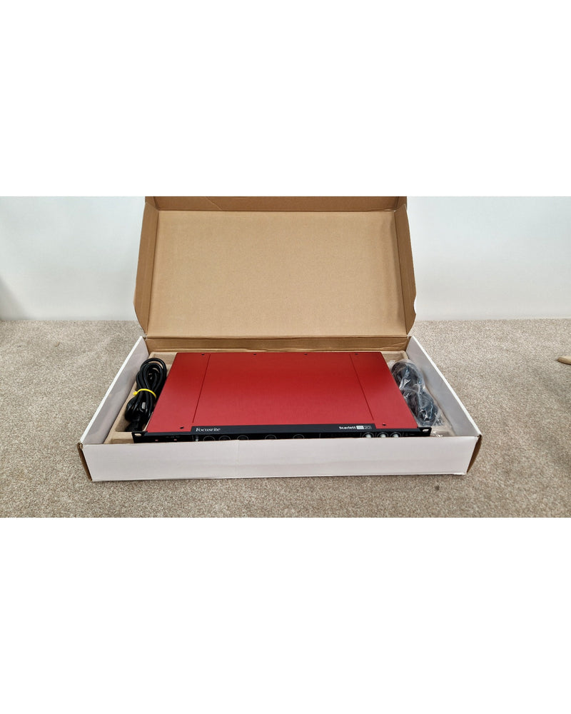Focusrite Scarlett 18i20 1st Gen - Audio Interface - Red - Good w/ Original Box - image 3