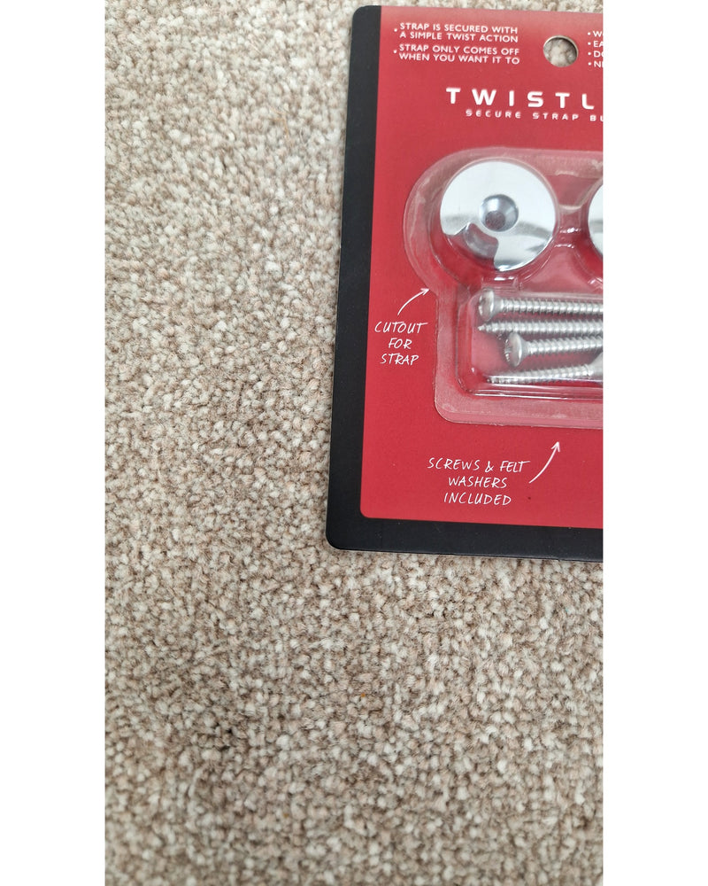 Diago TWISTLOCK (CHROME) - Guitar Accessories - Like New w/ Original Box - Image 5