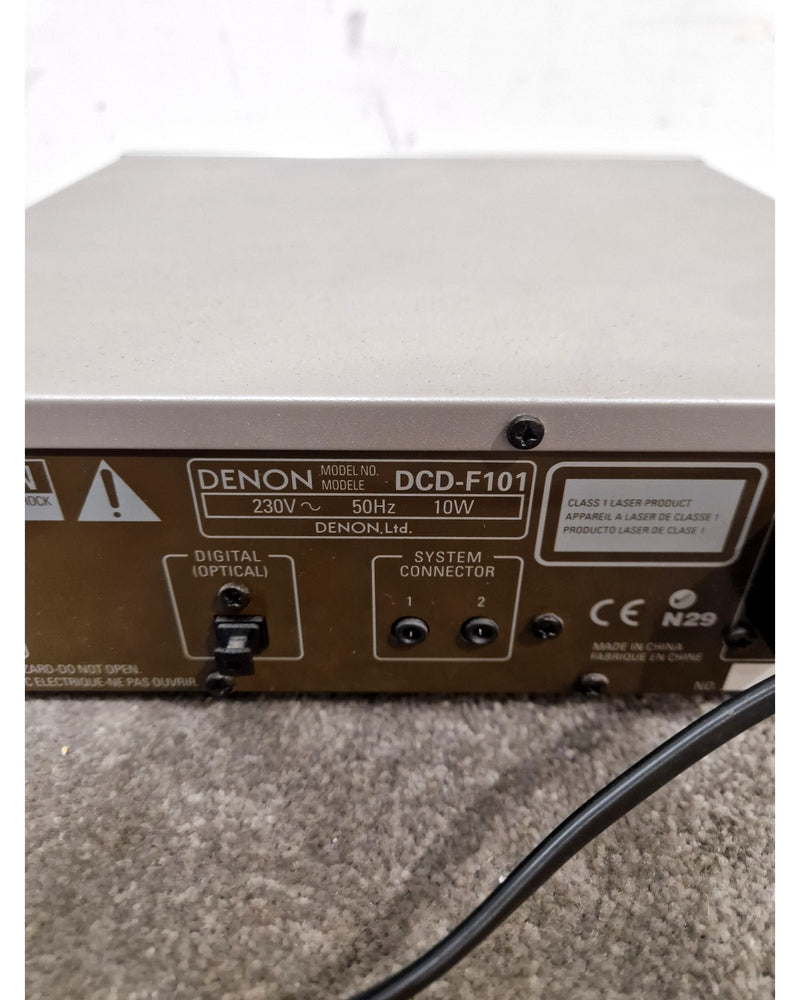 Denon DCD-F101 - Compact Disc Player - Silver - Excellent - Image 7