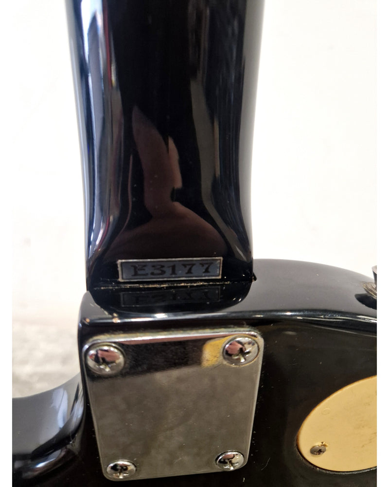 Encore Les Paul- Electric Guitar - Black - Good w/ New Strings - Image 4