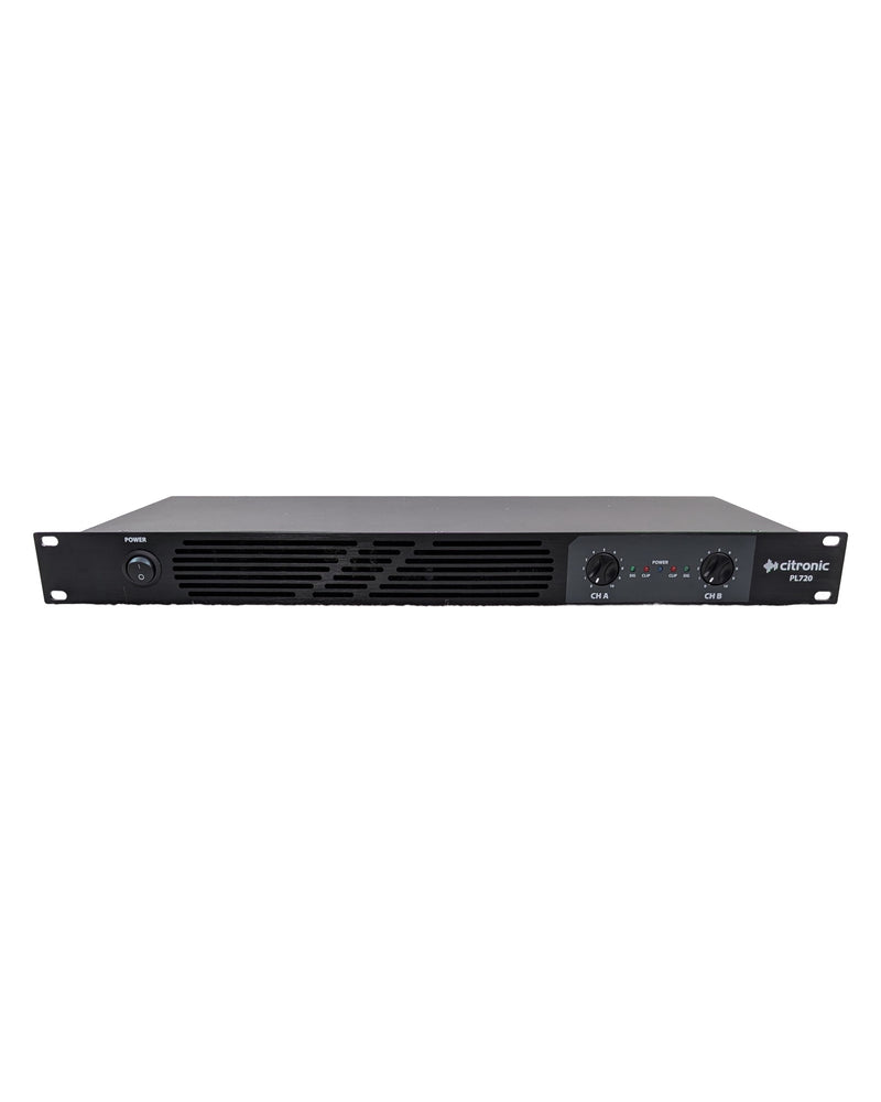 Citronic PL720 - Power Amplifier - Black/Dark Blue - Very Good - image 1