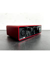 Focusrite Scarlett Solo (3rd Gen) - Audio Interface - Red - Excellent - Photo 2