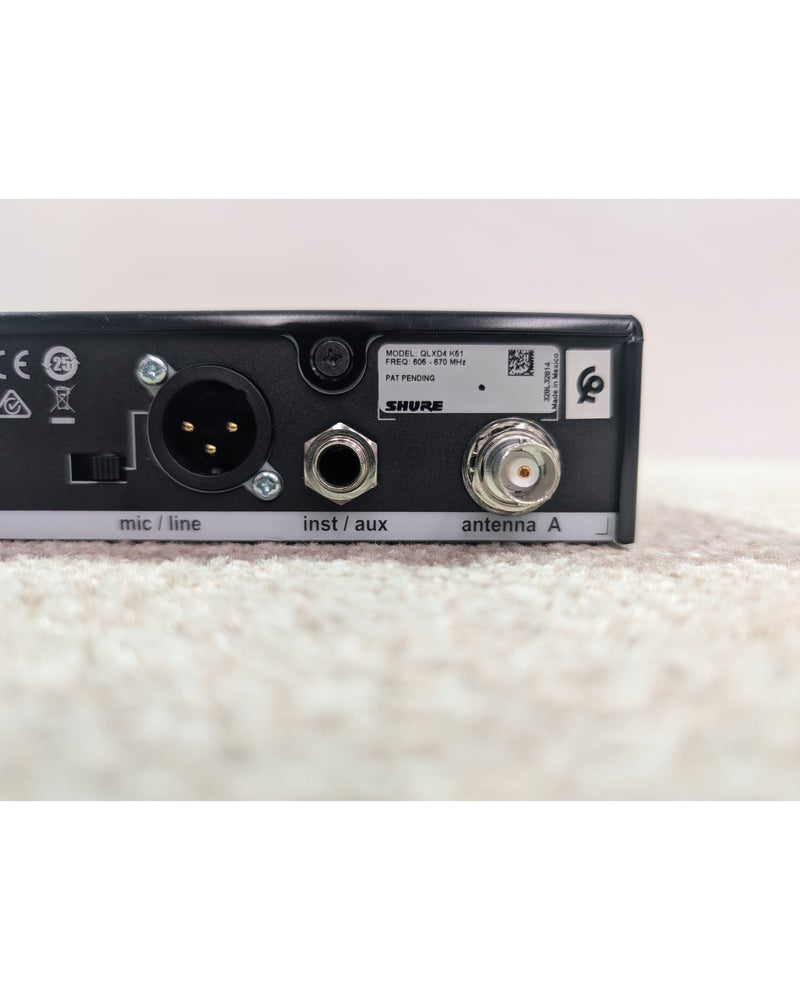 Shure QLXD4 - Wireless System - Black - Excellent w/ Manuals, Power Supply, Antennas - image 10