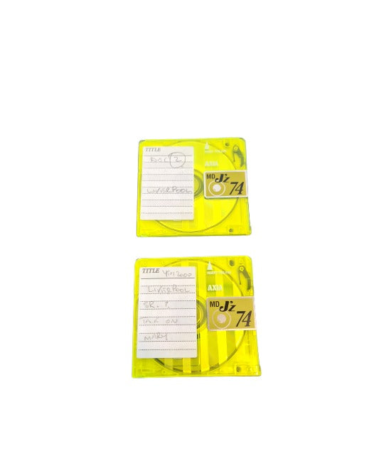Axia MD Jz 74 - Yellow X2 – Cassette Tape - Very Good - Image 1