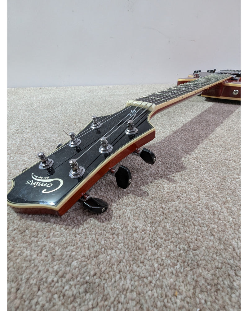 Comins GCS-1 - Electric Guitar - Cherry Sunburst - Very Good w/ Hard Case - image 12