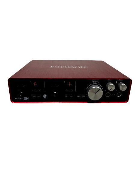 Focusrite Scarlett 6i6 - Audio Interface - Red - Good