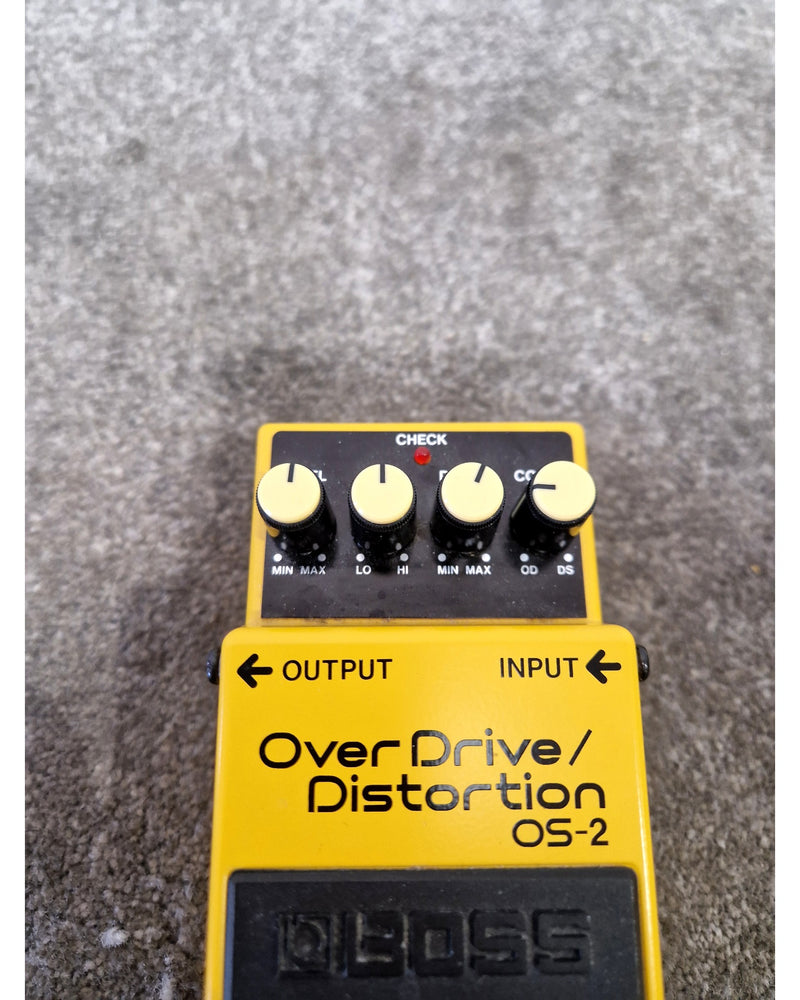 Boss OS-2 - Overdrive/Distortion Pedal - Excellent w/ Original Box - Image 6